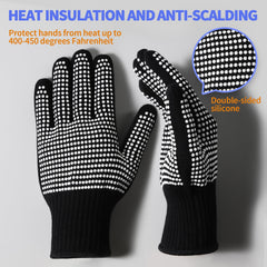 Teenitor heat gloves with a non-slip grip for precise styling and control.