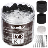 Teenitor kit de accesorios para cabello, todo en uno para peinados rápidos