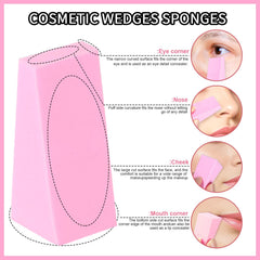 Teenitor latex-free sponges gentle on sensitive skin for makeup routines.