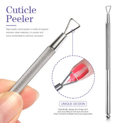Teenitor Nail Brushes for precise cleansing during removal