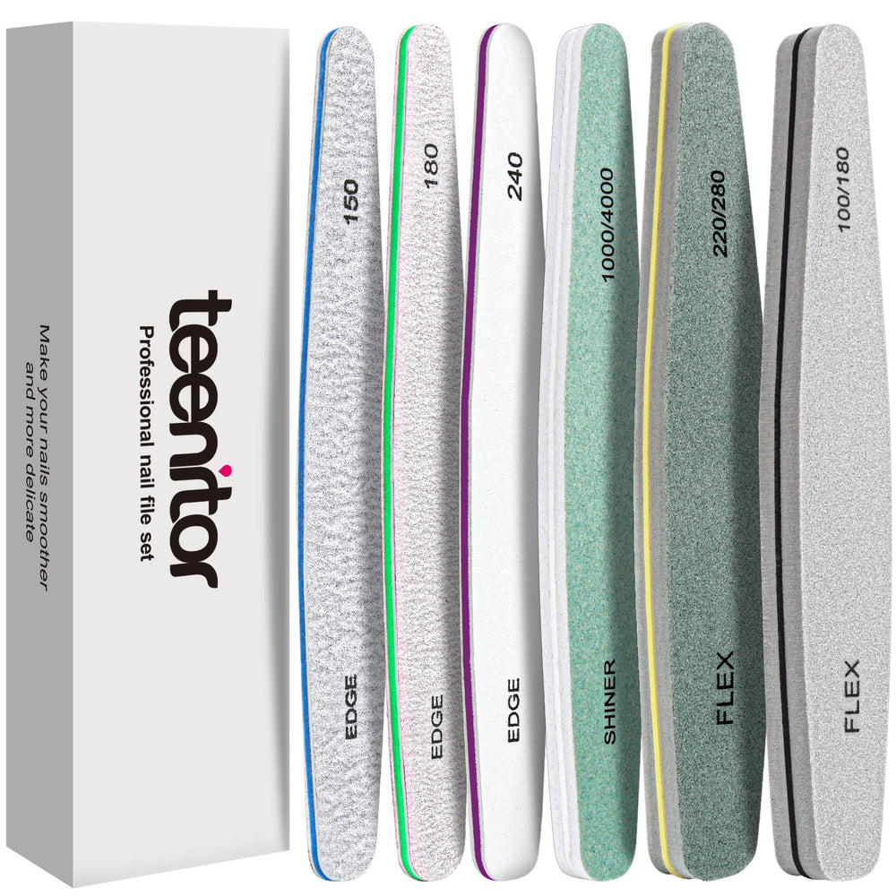 Teenitor nail file set for a smooth at-home manicure
