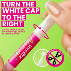 Teenitor pink glue with easy open cap design for simple use