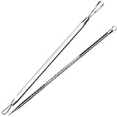 Teenitor pimple extractor tool with nose-tip focus for precise pore cleaning.