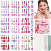 Teenitor press-on nails with flower design for quick, stylish everyday looks.