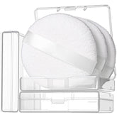 Teenitor three-pack setting powder puffs with cases for clean travel touch-ups