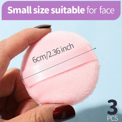 Teenitor soft puff close-up shows plush texture for smooth application