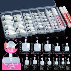 Teenitor sponge toe separator eliminates rubbing for cleaner polish application.