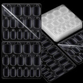 Teenitor tapas adhesivas para uñas: paquete con 300 piezas y 15 tallas para ajuste perfecto.