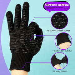 Teenitor washable heat-protective glove stays durable after machine washing.