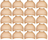 Teenitor wig cap beige close-up texture shows soft, breathable nylon.