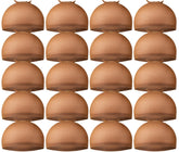 Teenitor wig cap brown front view showing comfortable, breathable fit.