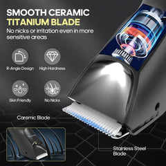 TEENOVA ear and nose trimmer head for safe facial upkeep on the go