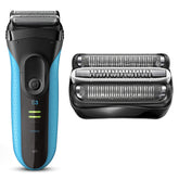 TEEYSO 32B series 3 replacement head close-up with precision elements for a closer shave