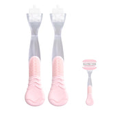 TEITEAI Venus replacement handle in pink for easy cartridge compatibility.
