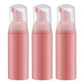 Tekson pink foam pump bottle 60ml perfect for travel-ready soap and shampoo foaming.