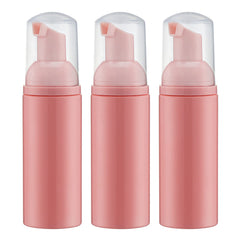 Tekson pink foam pump bottle 60ml perfect for travel-ready soap and shampoo foaming.