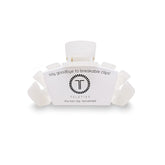 Teleties large hair clip with strong grip for thick hair.