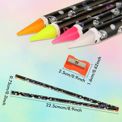 Telooco white rhinestone picker pen ideal for delicate bead placement.
