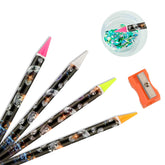 Telooco yellow rhinestone picker pen for precise nail art applications.