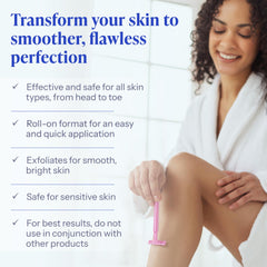 Tend Skin post-shaving and waxing roll-on for targeted bump reduction on areas