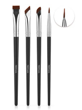 TEOYALL Eyeliner Brush Set angled-tip for precise liner application and winged looks.