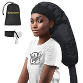 TEPENAR hair dryer bonnet with extra-large hood for even drying and deep conditioning at home