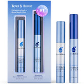 Terez & Honor Advanced eyelash serum bottle for healthier-looking lashes.
