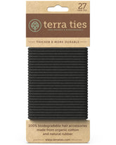 Embalaje compostable Terra Ties para compra consciente.
