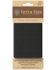 Embalaje compostable Terra Ties para compra consciente.