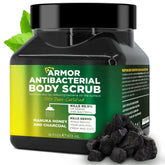 Terramed Just Think Comfort antibacterial body scrub jar for deep cleansing