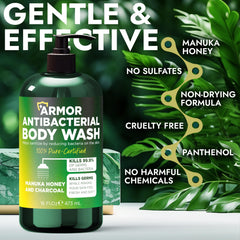 Terramed Just Think Comfort daily shower refresh demonstrates a unisex formula for all skin types