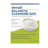 Terrasil Balanitis Jabón para hombres, envase de 75 g, alivio suave de irritación