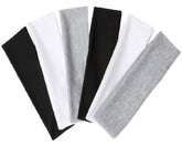 TERSE Bandas para cabello negro, ajuste cómodo para uso diario.
