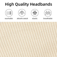 TERSE headbands para yoga y cuidado de la piel.