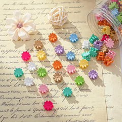Tetizo baby hair clip secured on fine hair for a gentle hold.