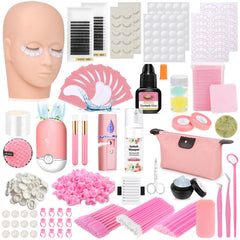 Tetutor lash kit beginner mannequin head for realistic practice