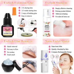 Tetutor nano mister delivers fine mist for quick, refreshing lash prep