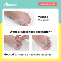 Tevezo bunion corrector kids for gentle relief during sports and school.