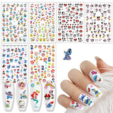Tezocr pegatinas uñas ratón dulce para decoración rápida.
