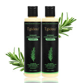 Tgideas Organic Rosemary Shampoo bottle nourishes scalp and hair
