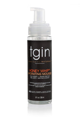 tgin Honey Whip mousse hidrata rizos para cabello natural