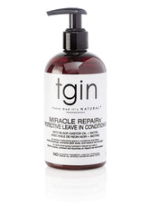 tgin Miracle RepaiRx botella con aplicador para definición de rizos