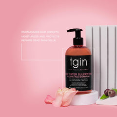 TGIN Rose Water: espuma suave para una limpieza clara sin grasa.
