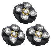 TGSBHIO titanium replacement heads front view for MicroTouch shaver, easy replacement.