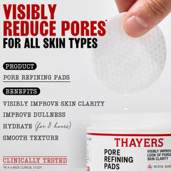 THAYERS discos dos caras, superficie lisa para limpiar.