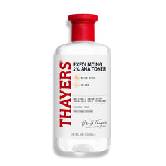 Thayers Tónico Exfoliante 2% AHA en botella para suavizar textura y luminosidad