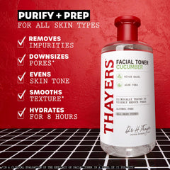 Textura suave del THAYERS que deja la piel lisa