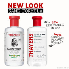 Thayers Tónico reduce poros para una textura suave.