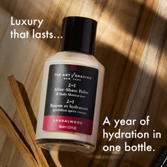 Ingredient close-up highlights shea butter and glycerin for moisture.