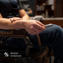 The Art of Shaving sandalwood essential oil drop emphasizes signature aroma and nourishment